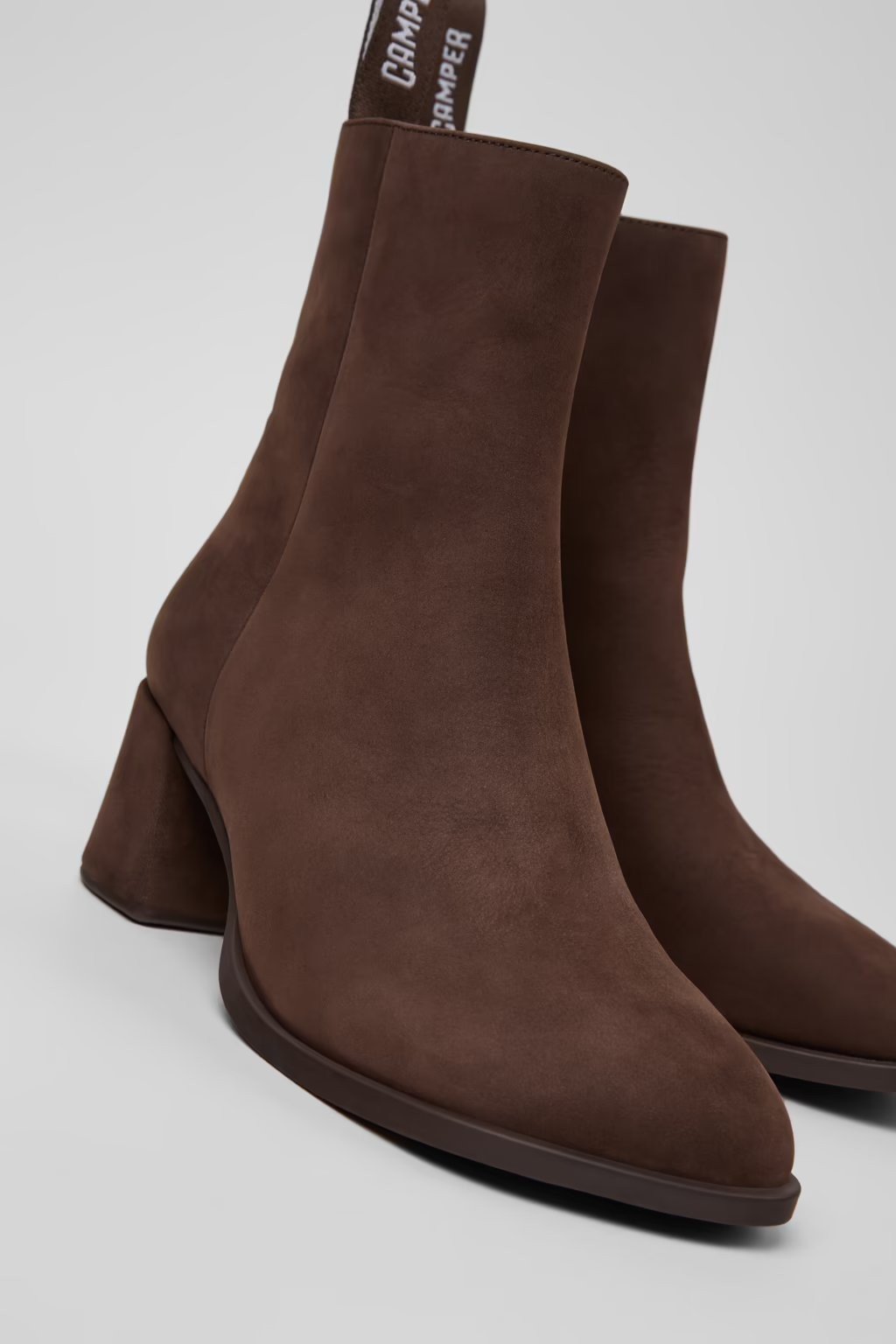 Kora Brown Nubuck Mid Boots