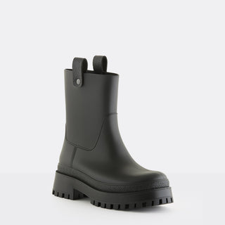 KAIAH Vegan Mid Calf Black Boots