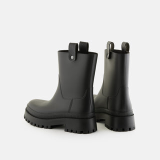 KAIAH Vegan Mid Calf Black Boots