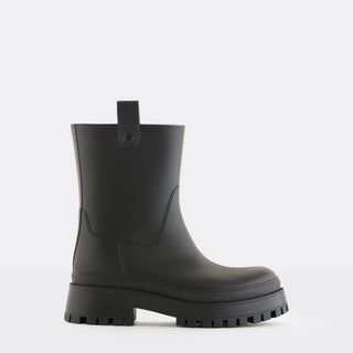 KAIAH Vegan Mid Calf Black Boots