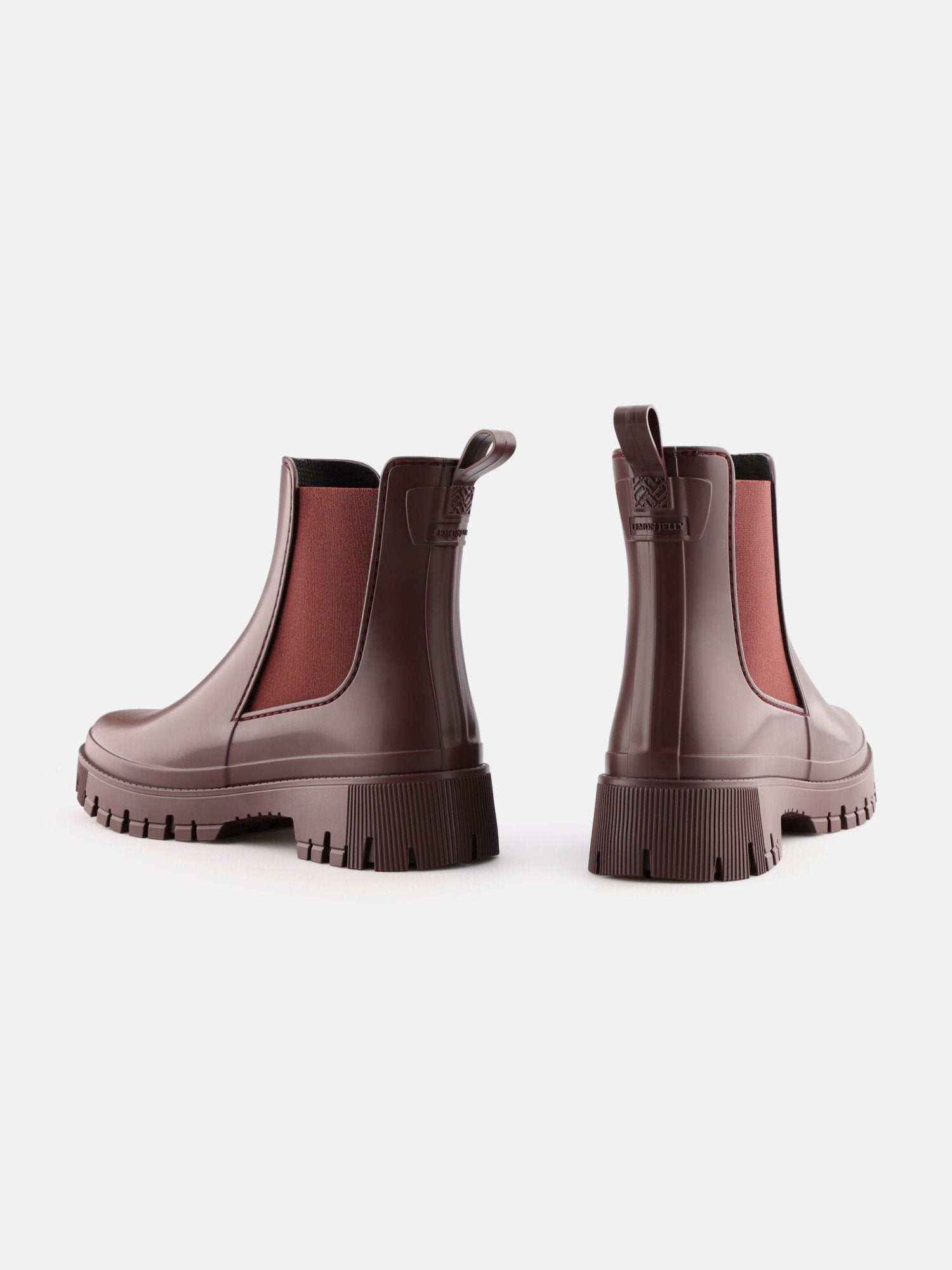 KIRBY Dark Cherry Vegan Matte Bordeaux Ankle Boots