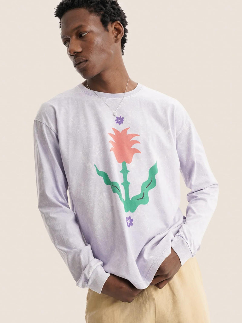 Lavender Tulip Longsleeve - Mustique