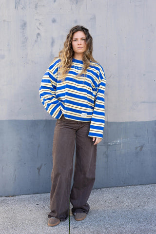 LONG-SLEEVE - BLUE STRIPES