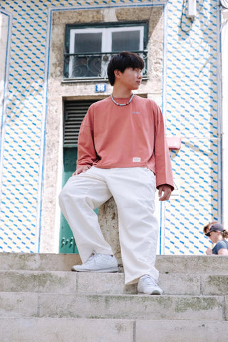 LONG-SLEEVE - VINTAGE/WASHED BRICK