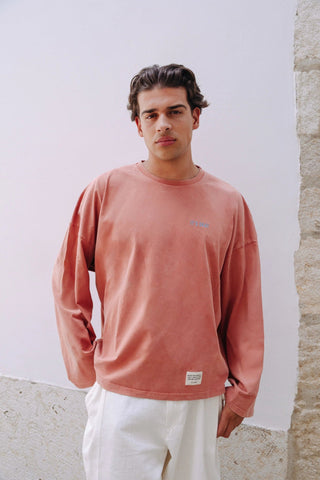 LONG-SLEEVE - VINTAGE/WASHED BRICK