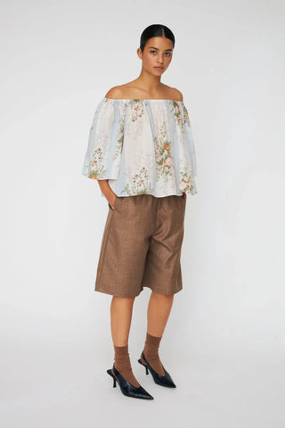 Loose Blouse with drop Shoulders