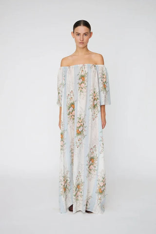 Loose Maxi Dress with drop Shoulders