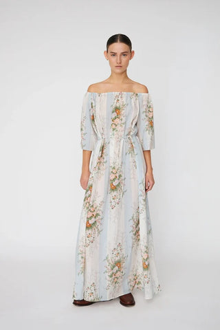 Loose Maxi Dress with drop Shoulders