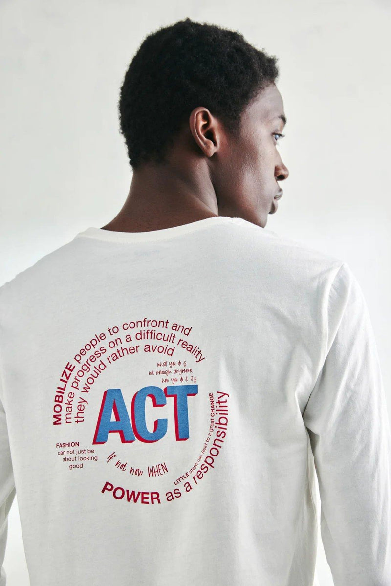 White Act T-Shirt - Ecoalf