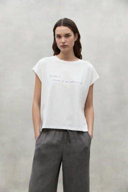 White Ennis T-Shirt - Ecoalf