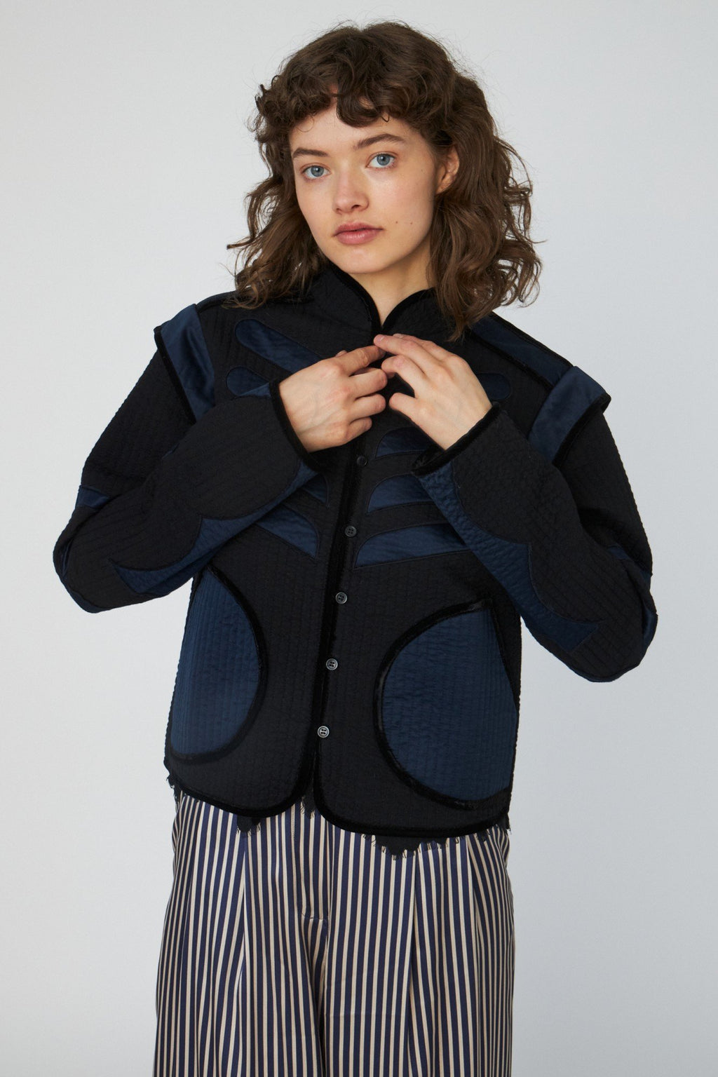 Moon and Star Embroidered Jacket