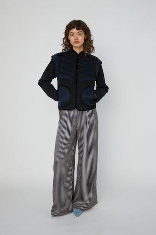 Moon and Star Embroidered Jacket