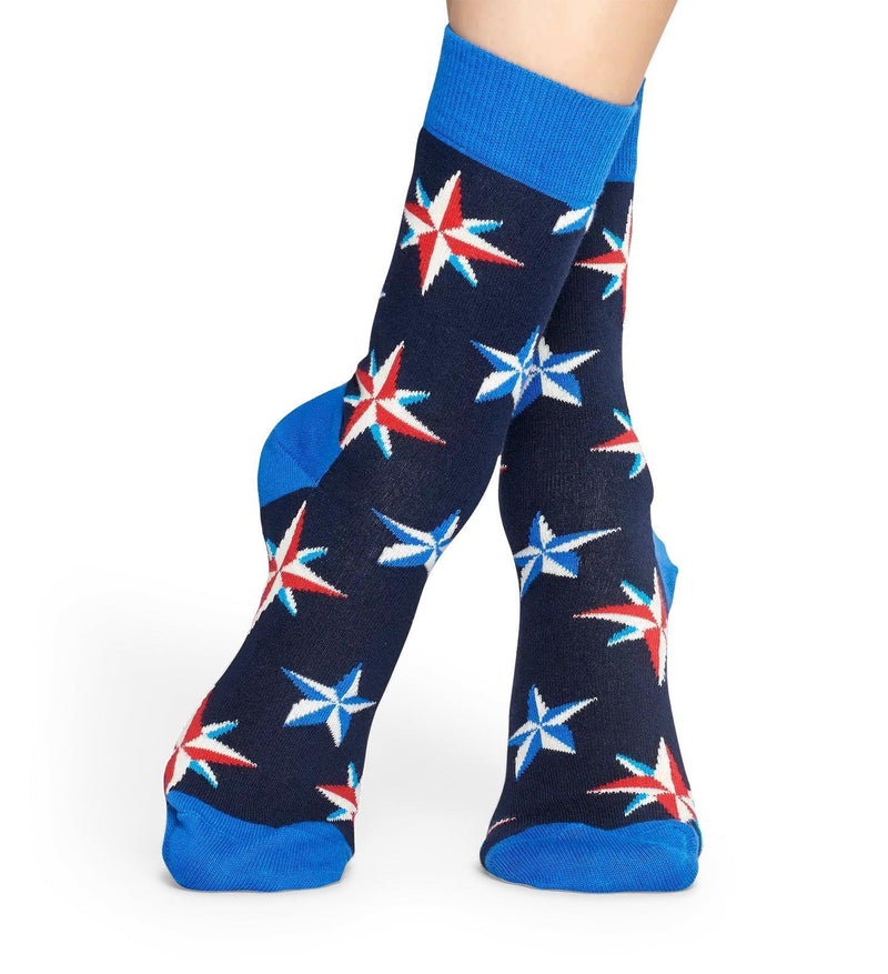 Nautical Star Sock - Happy Socks