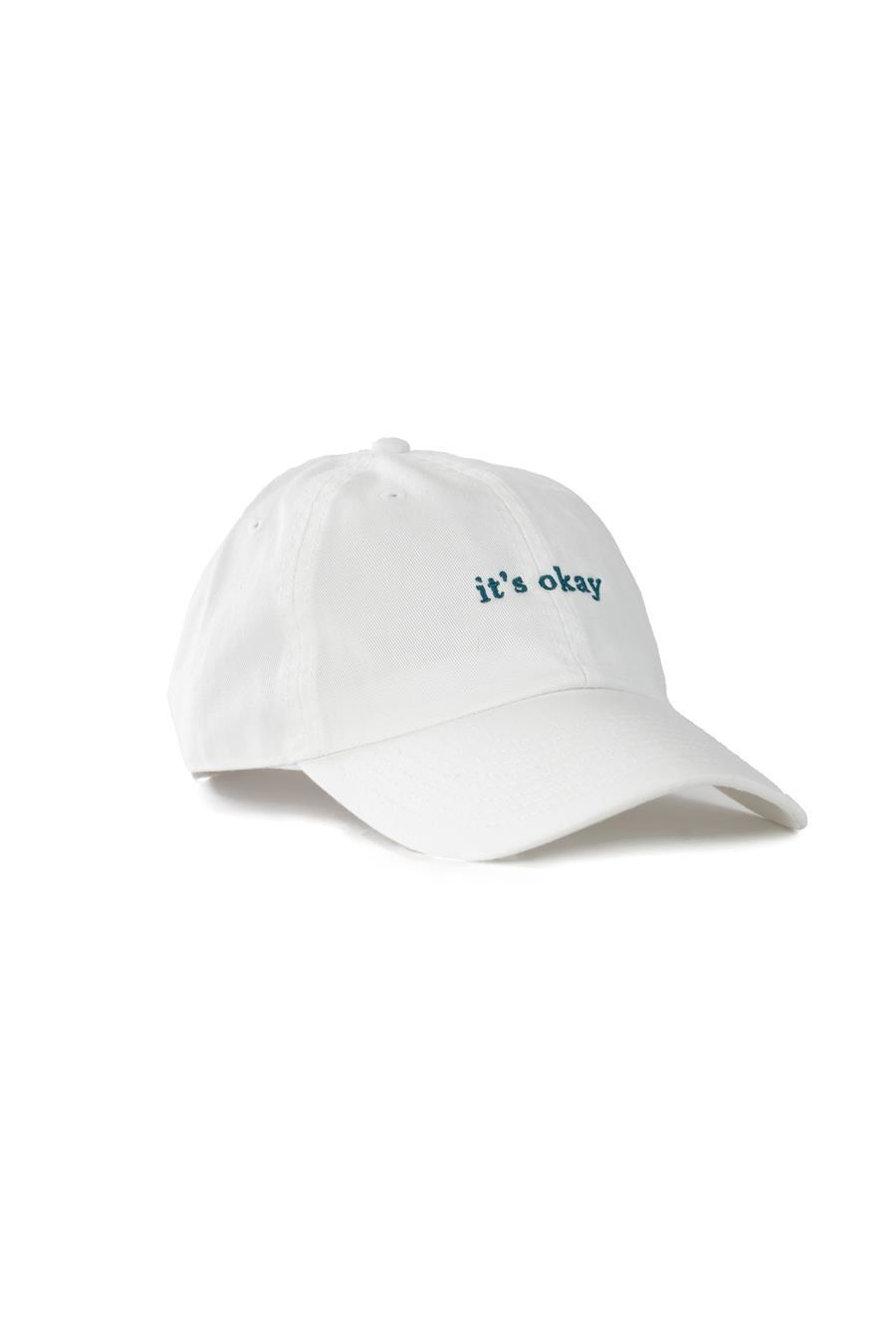 Withe Organic Cap - It´s Okay