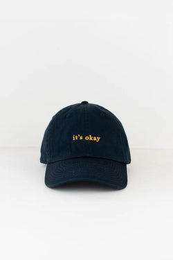 Blue Navy Organic Cap - It''s Okay