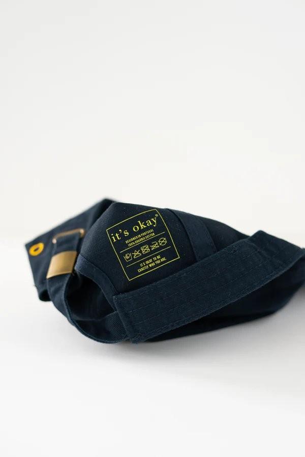 Blue Navy Organic Cap - It''s Okay