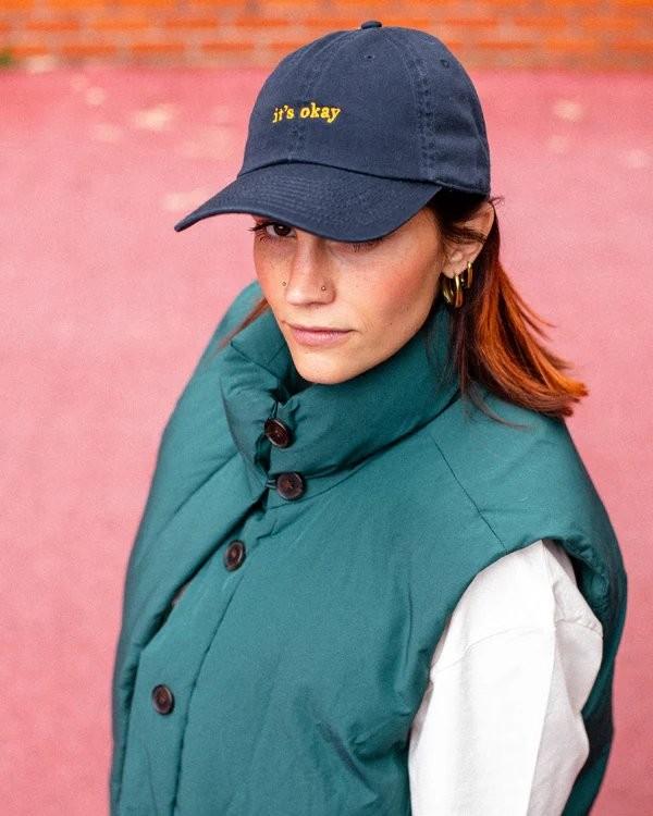 Blue Navy Organic Cap - It''s Okay