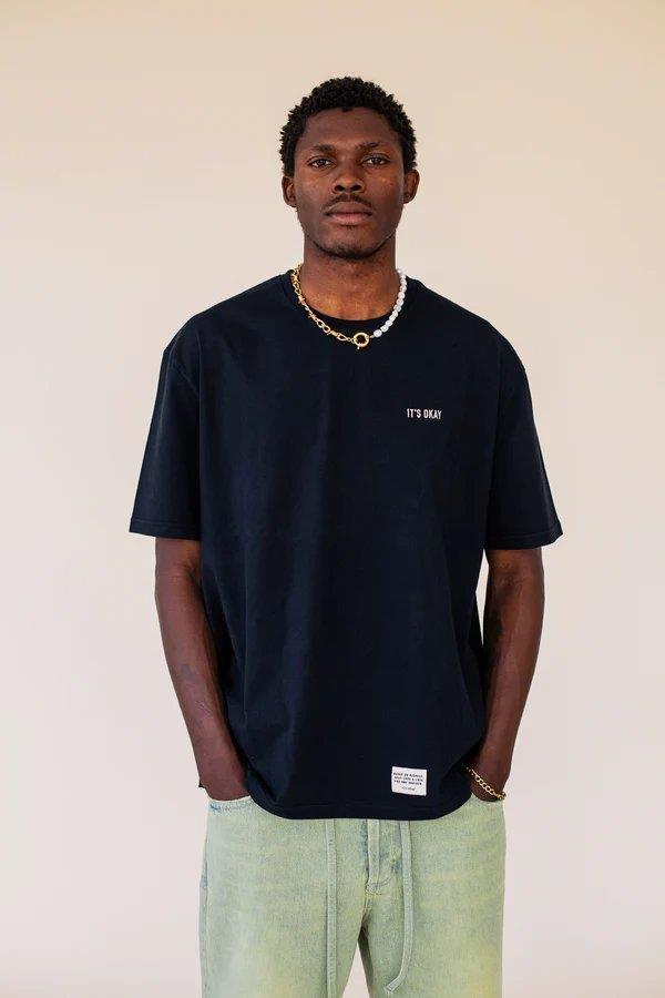 Organic T-Shirt Black - It''s Okay