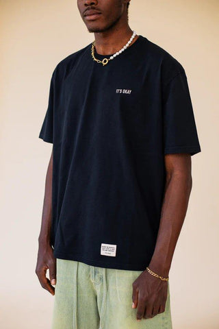 Organic T-Shirt Black - It''s Okay