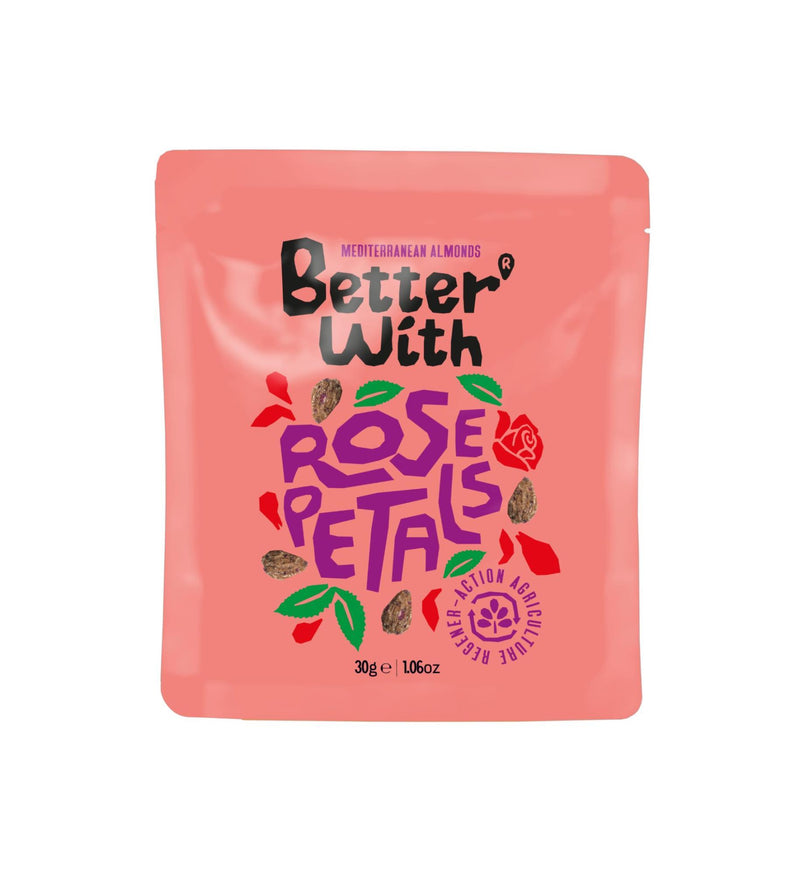 Better With Rose Petals Almonds 30g - Better With