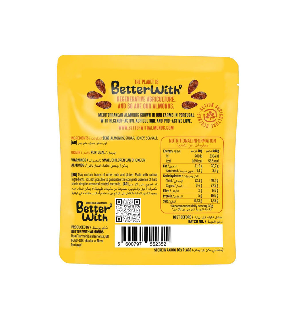 Better With Honey and Sea Salt Almonds 30g