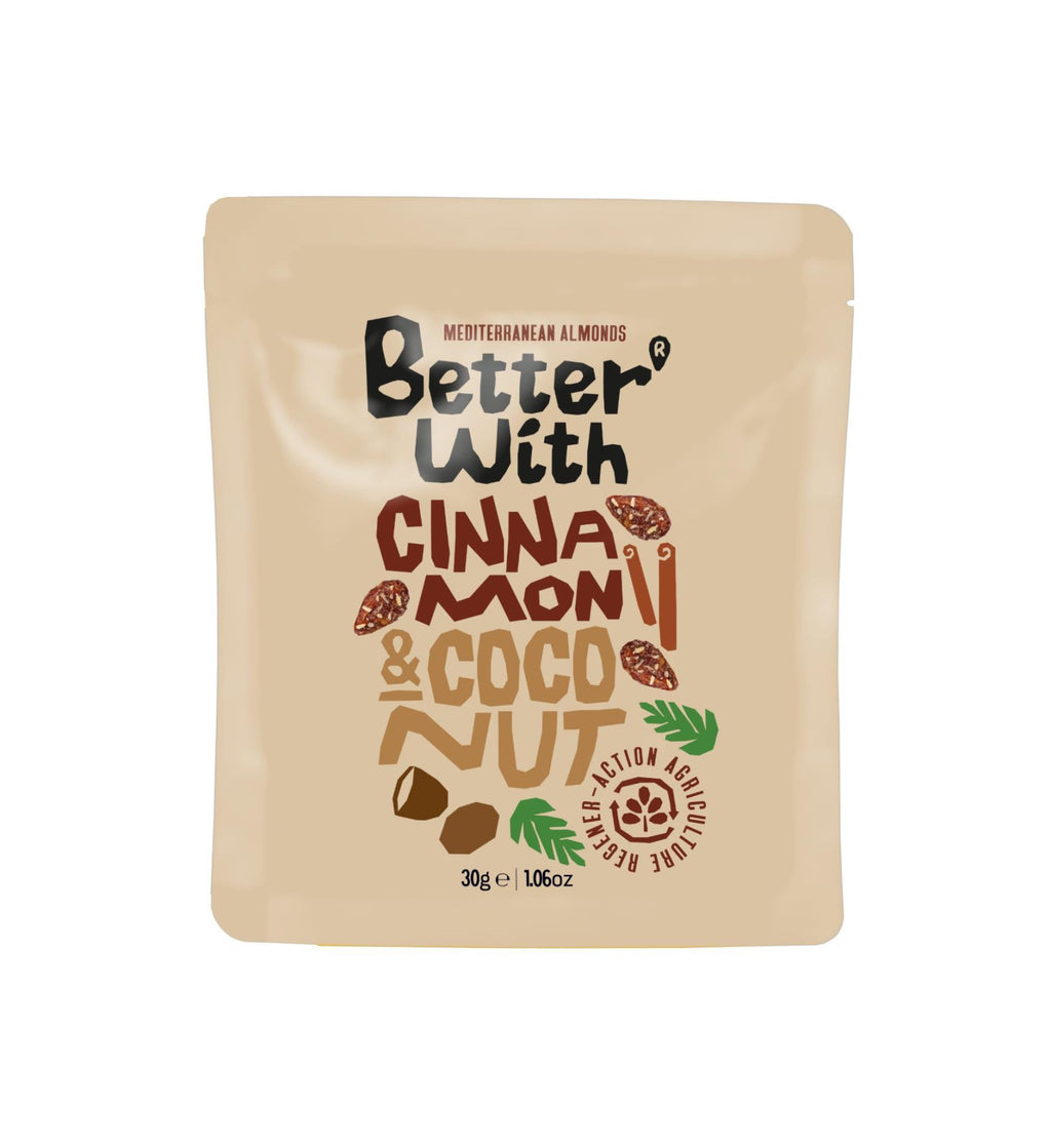 Better With Cinnamon and Coconut Almonds 30g