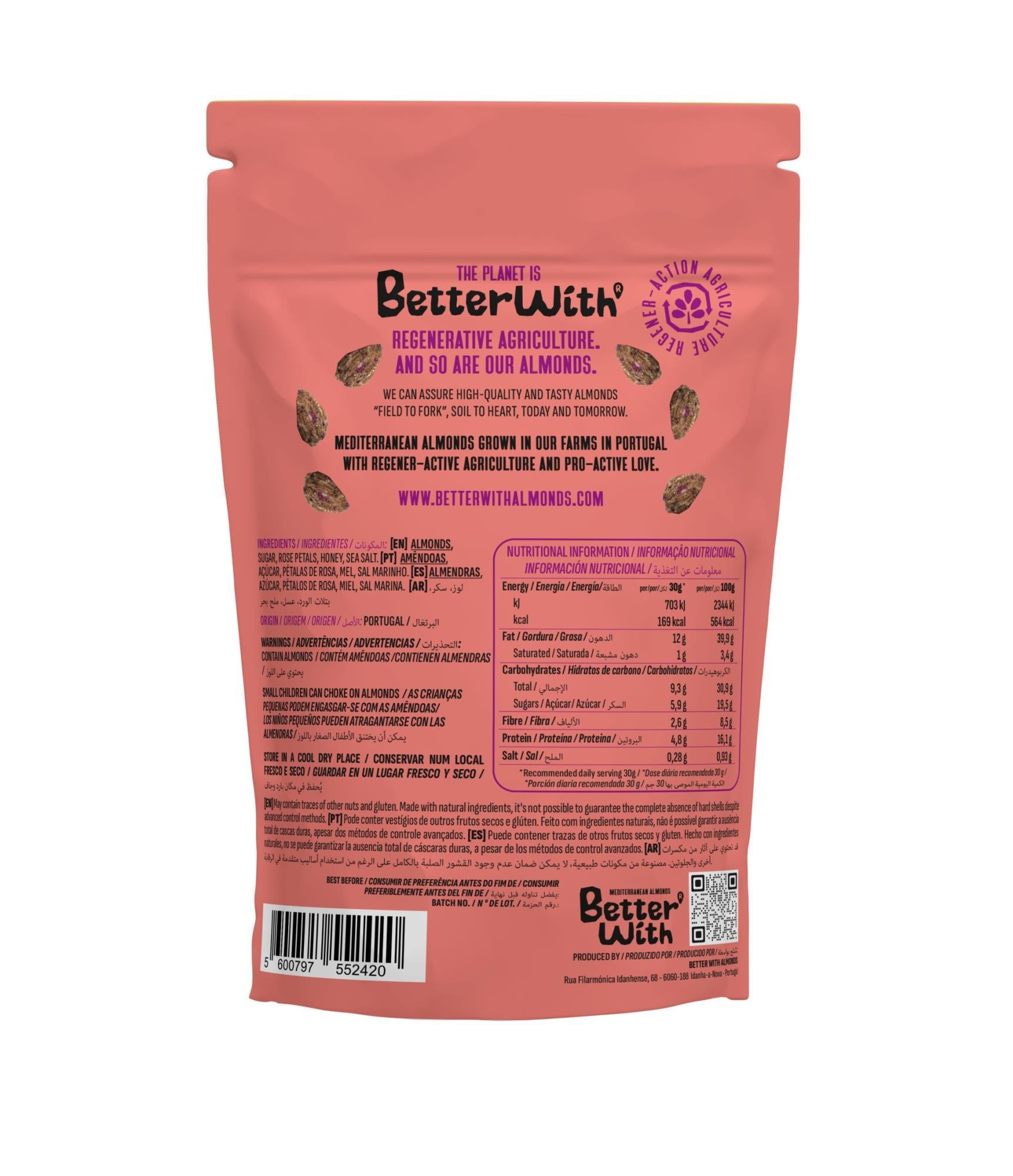 Better With Rose Petals Almonds 140g