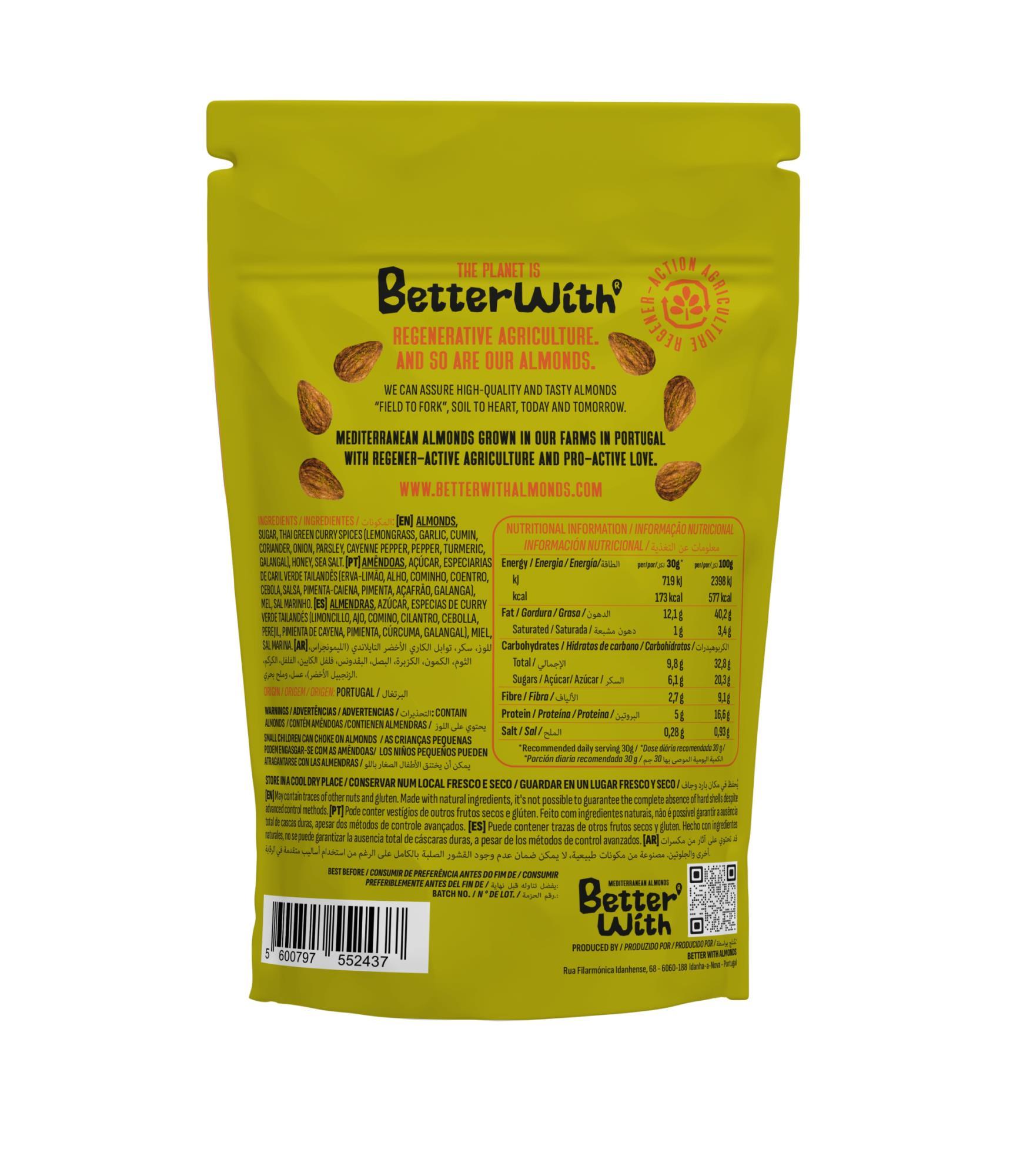 Better With Thai Curry Almonds 140g