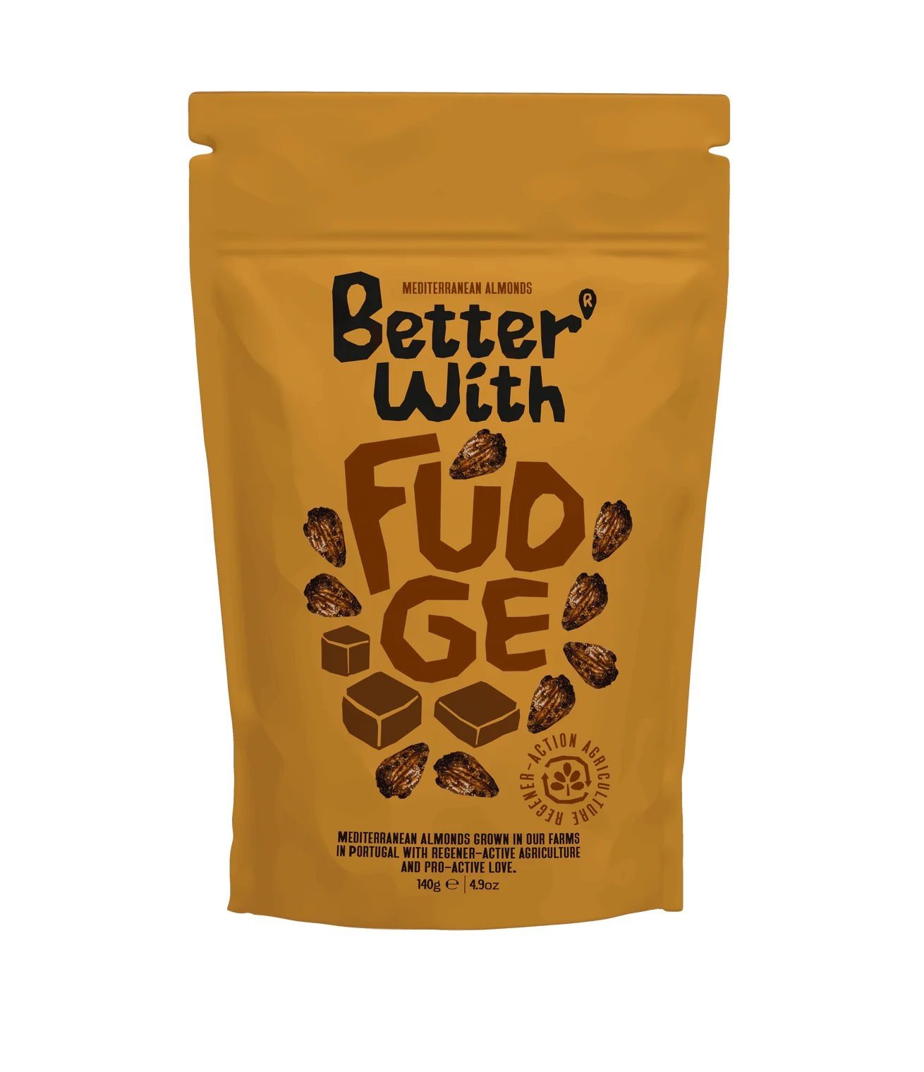 Almonds Better With Fudge 140g
