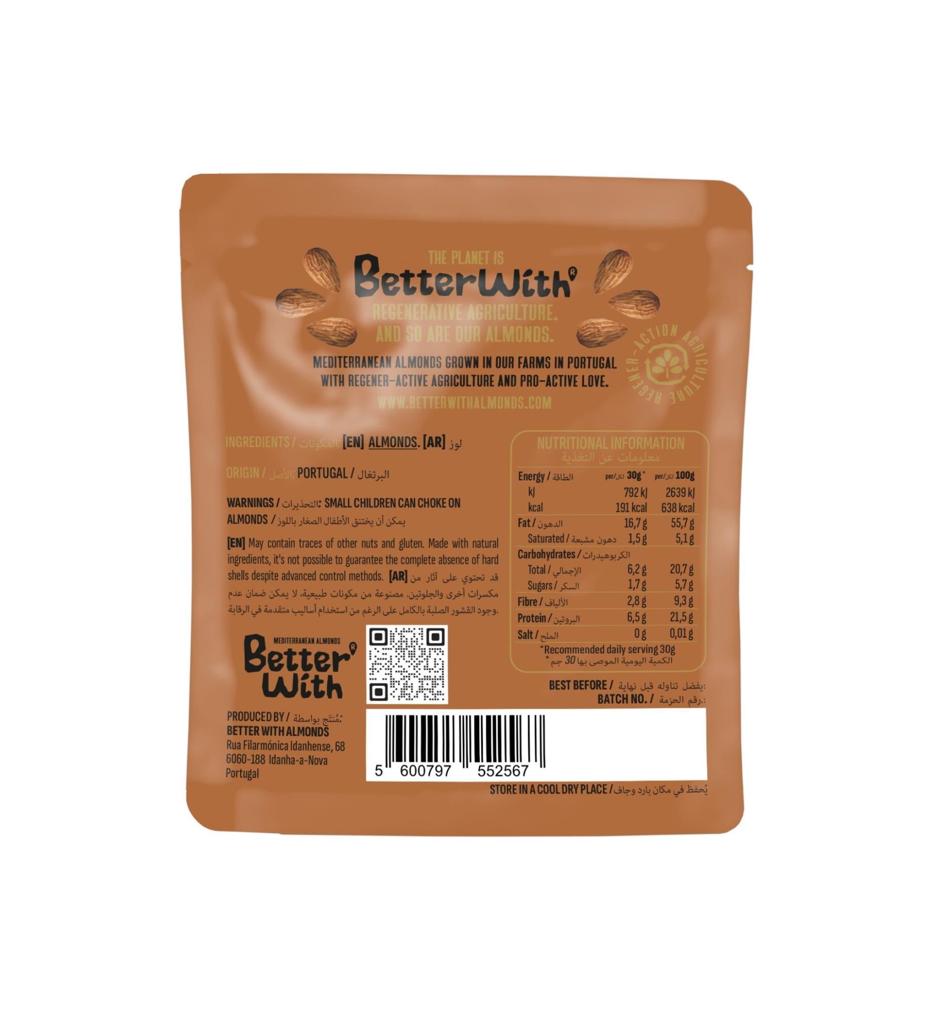 Better With Roasted Almonds 30g