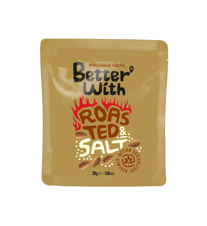 Better With Roasted & Salt Almonds 30g - Better With