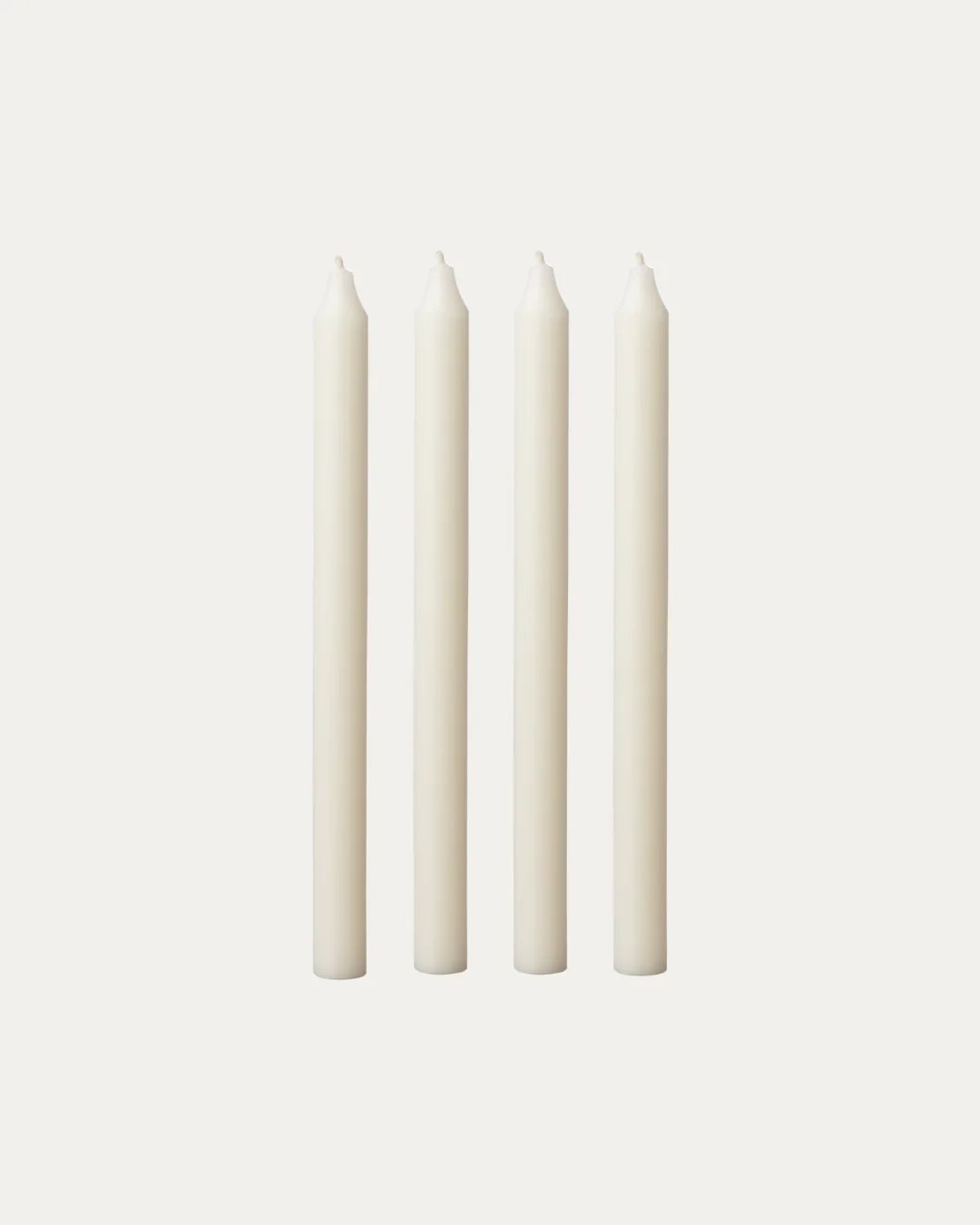 Pack of 4 Ivory Candles - Mariaida Home