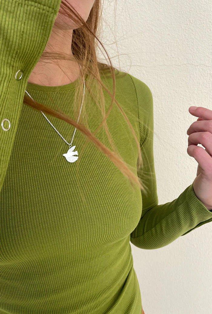 Bird Animália Silver Pendant - Inês Telles