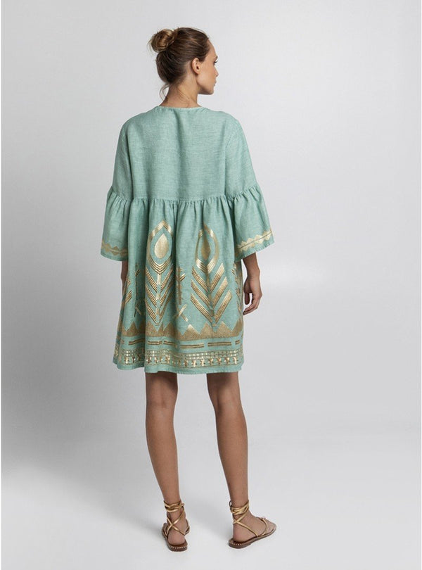 Feather Light Dress - Greek Archaic Kori
