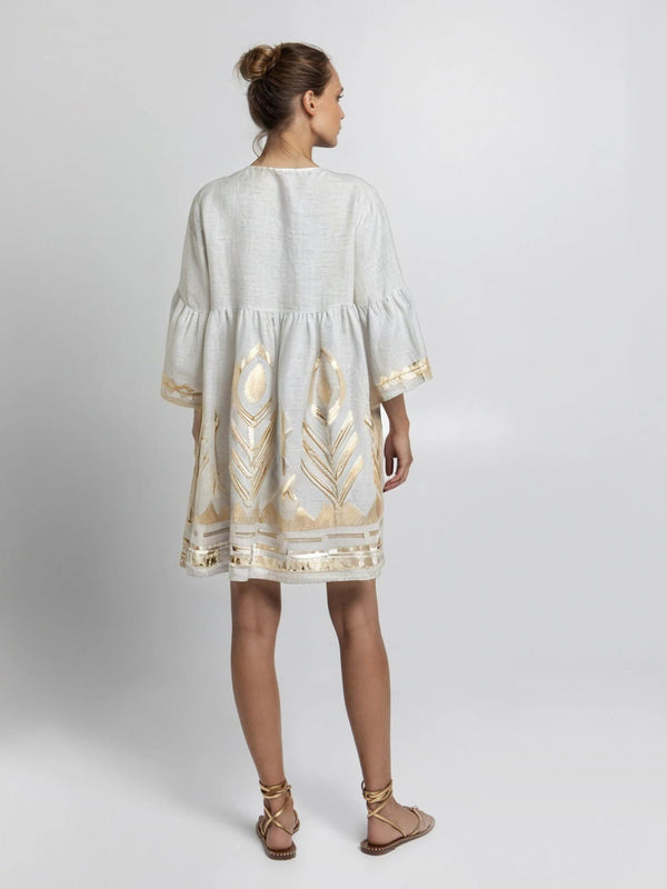 Feather Light Dress - Greek Archaic Kori