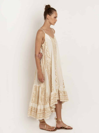 Sahara Breeze Maxi Dress - Greek Archaic Kori