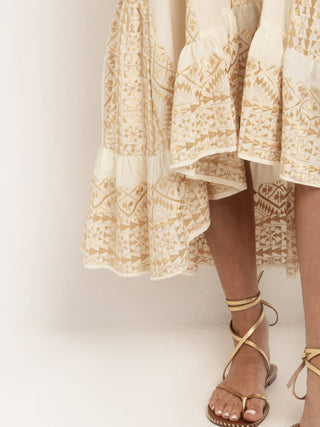 Sahara Breeze Maxi Dress - Greek Archaic Kori