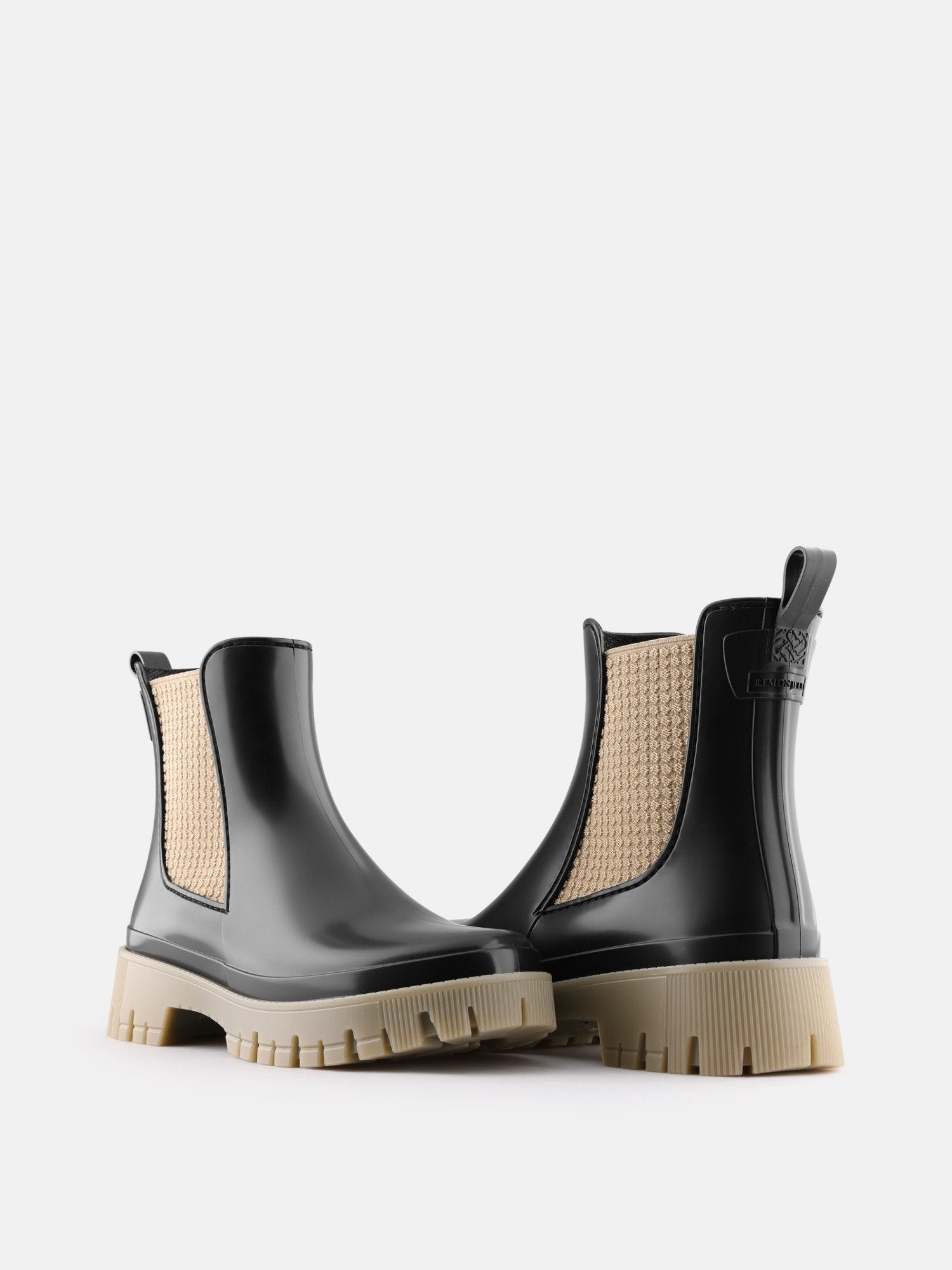 SAGE Black Vegan Ankle Boots