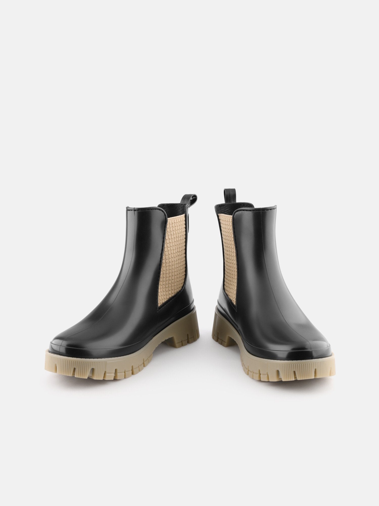 SAGE Black Vegan Ankle Boots