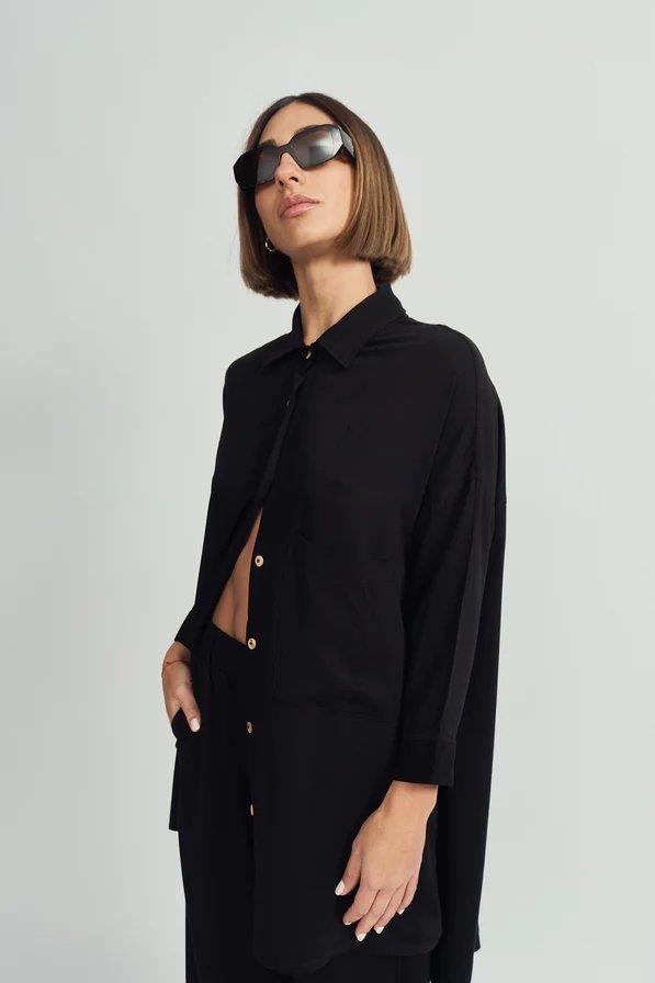 Azucena Black Shirt - Marie