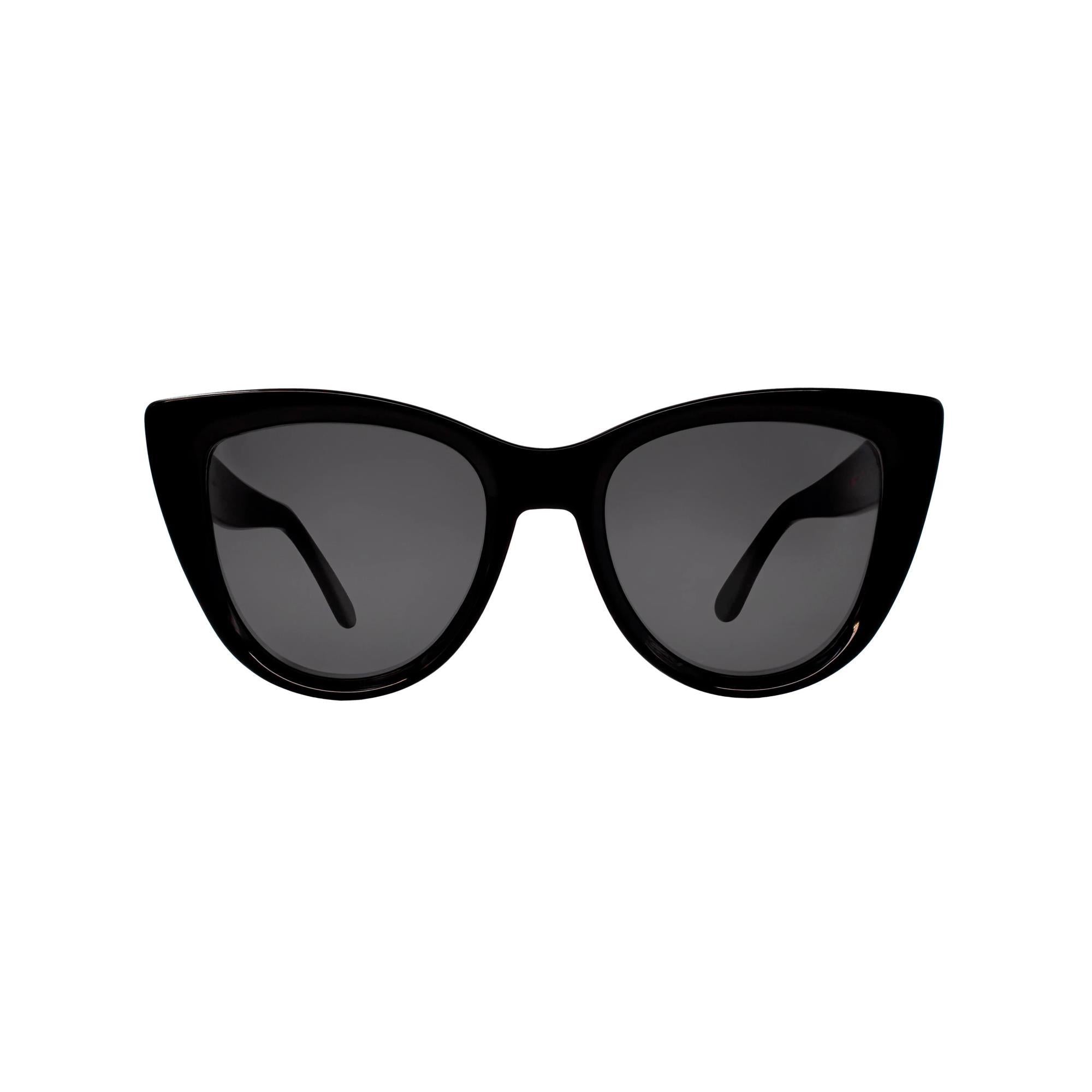 SQUARE Black Sunglasses - Broolls