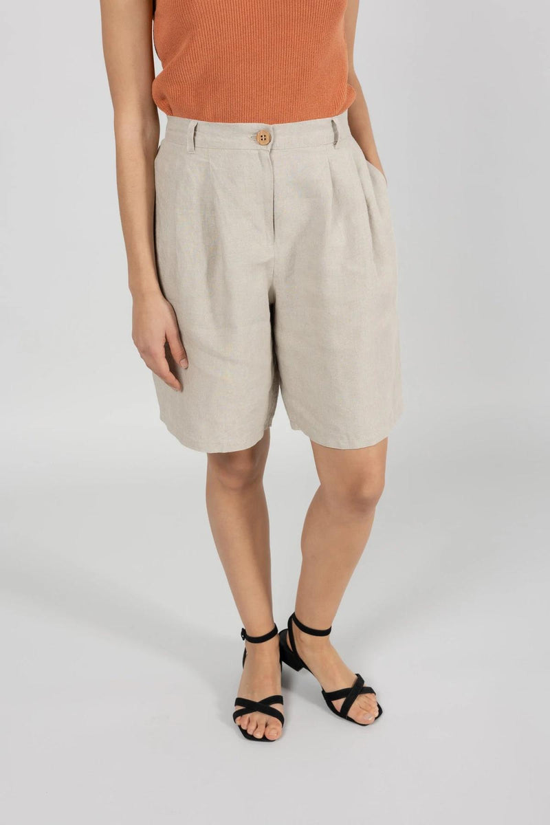 Avis Linen Shorts - Näz