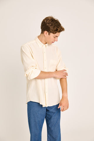 Bastos Off-White Shirt - LA PAZ