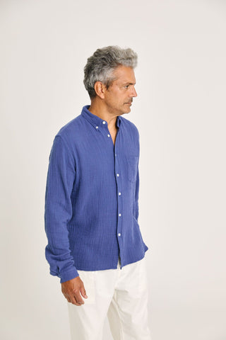 Branco Blue Shirt - LA PAZ