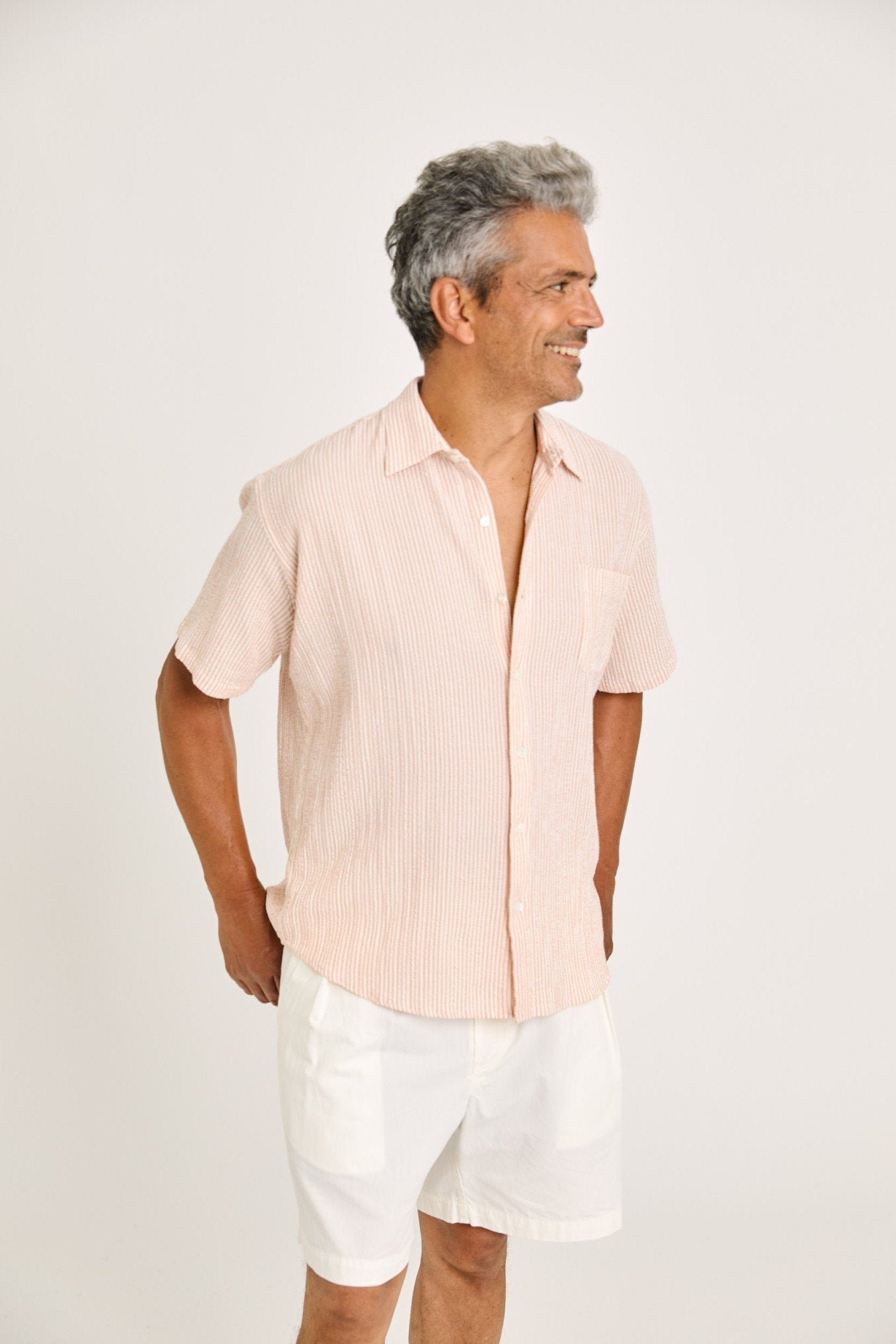 Roque Clay Styripes Shirt - LA PAZ