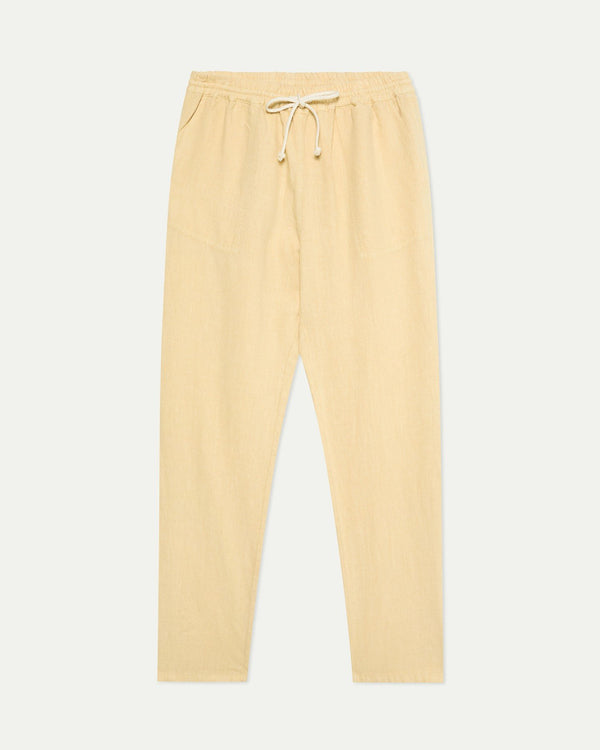 Lemos Safari Linen Trousers - LA PAZ