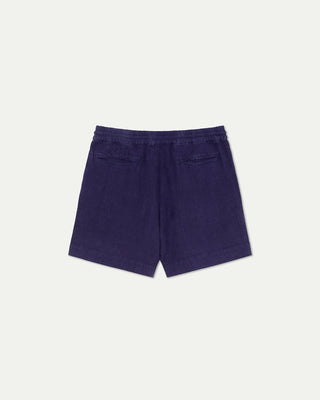 Pestana Navy Linen Shorts - LA PAZ