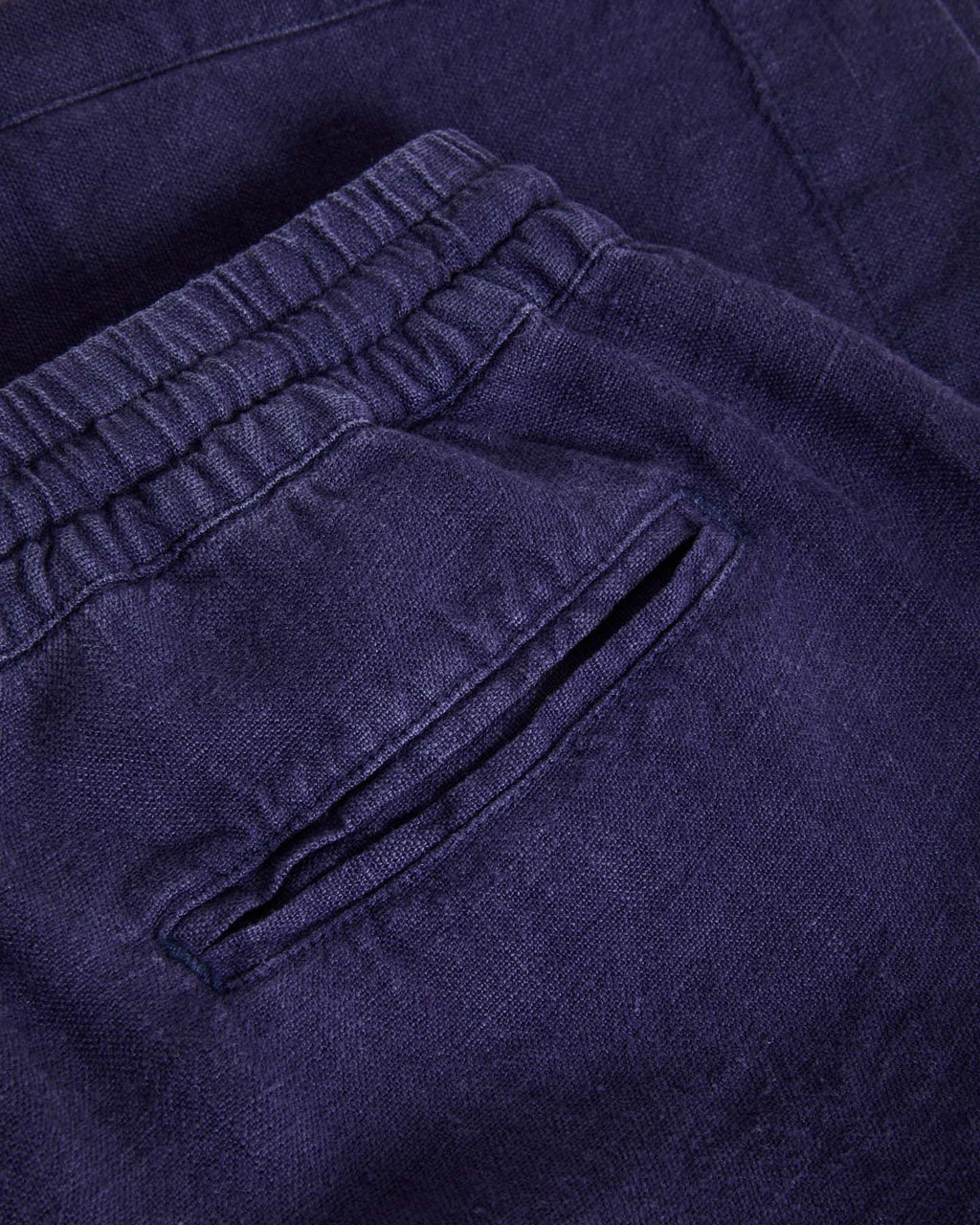 Pestana Navy Linen Shorts - LA PAZ