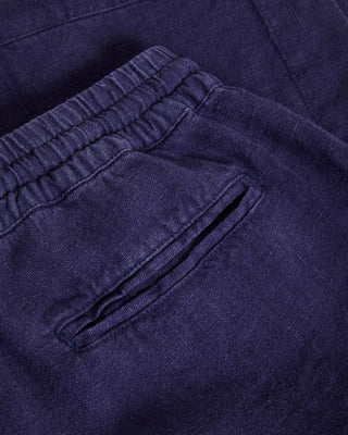 Pestana Navy Linen Shorts - LA PAZ