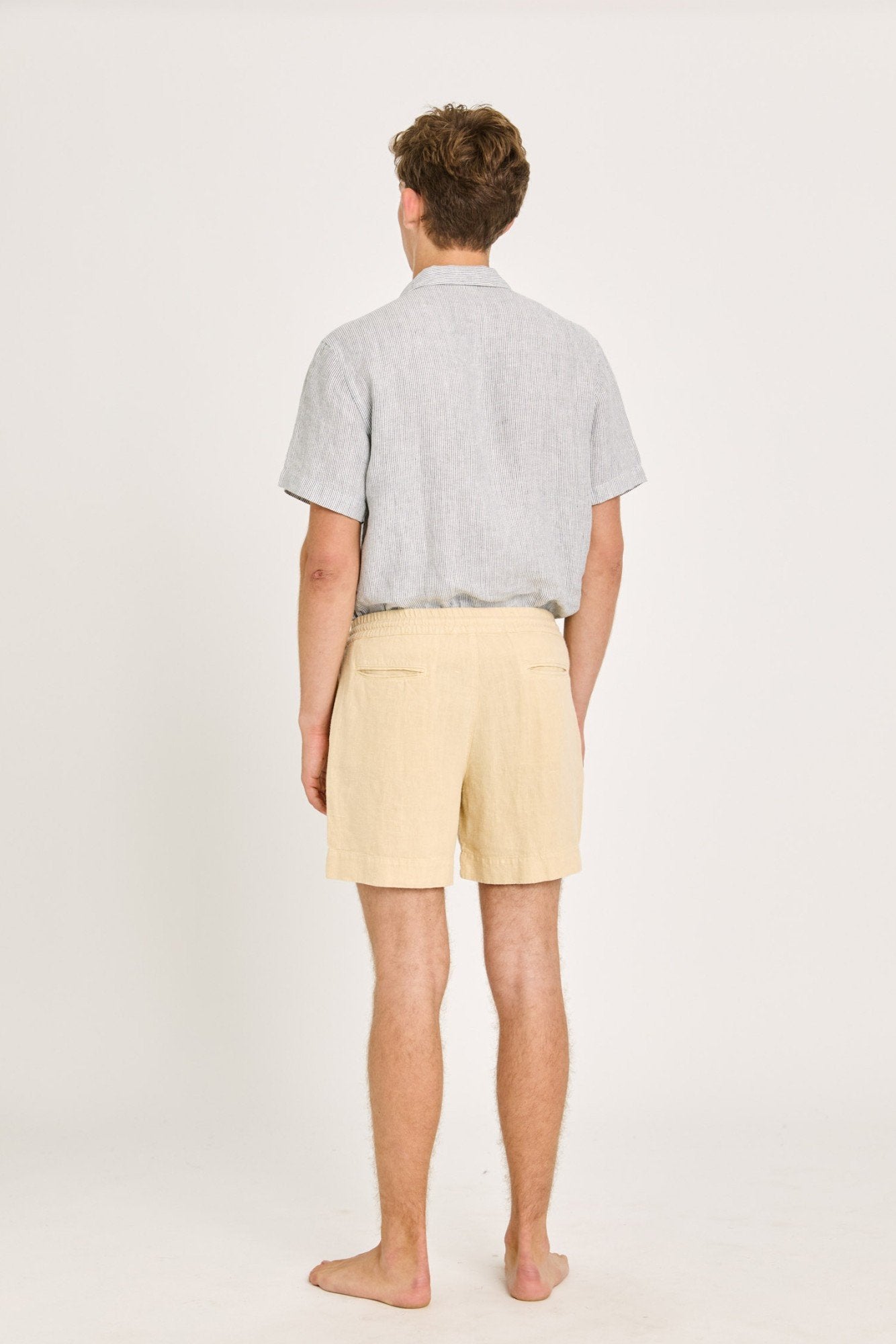 Pestana Safari Linen Shorts - LA PAZ